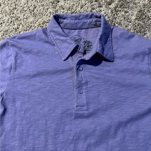 Grayers Golf Polo Shirt Small Purple Soft Cotton